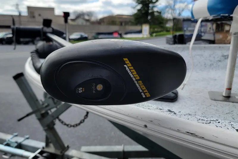 Slide: The Image of Minn Kota PowerDrive V2 motor on a 2021 HORIZEN CS 170 CC boat. - 8