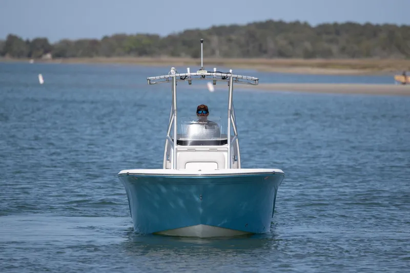 Slide: The Image of 2020 Sea Fox 206 Commander boat cruising on a calm lake. - 3