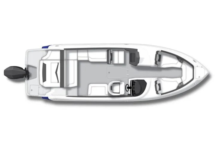 Slide: The Image of Manufacturer Provided Image: 2024 Monterey 275SS Super Sport boat, top view, showcasing seating and layout. - 12