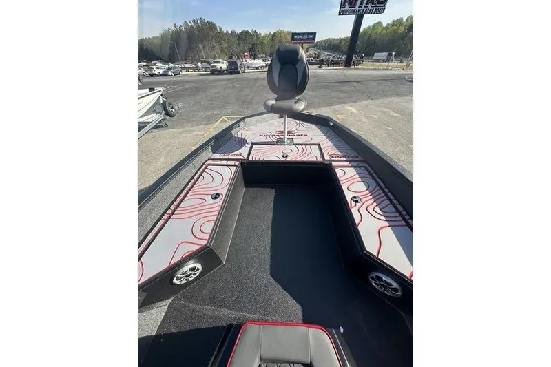 Slide: The Image of 2026 Xpress H22B Bay boat interior with stylish seating and modern design. - 6