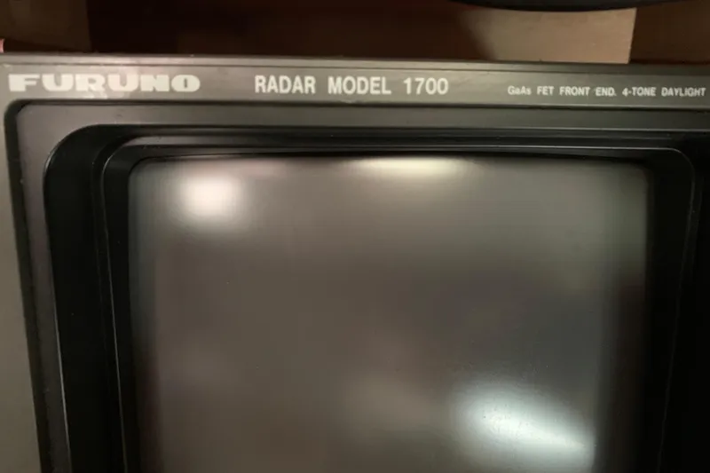 Slide: The Image of Furuno Radar Model 1700 display on 1984 Sabre 38 yacht. - 15