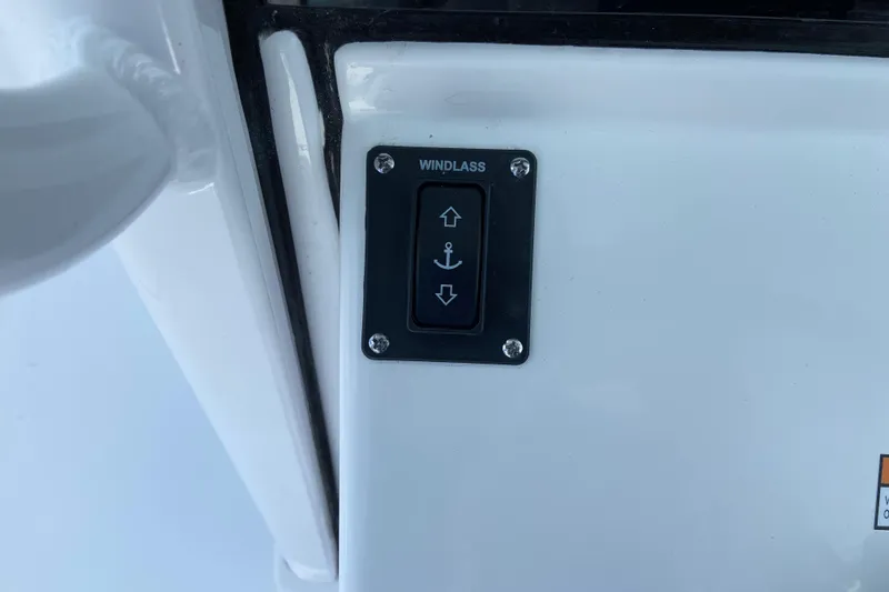Slide: The Image of Windlass control panel on 2026 Sportsman Heritage 321 Center Console boat. - 20