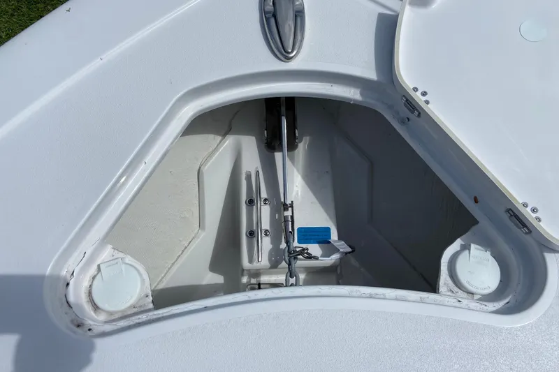 Slide: The Image of Anchor locker of Sportsman Heritage 321 Center Console 2026. - 45