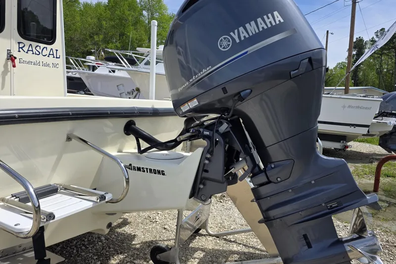 Slide: The Image of 2018 Rosborough 22 Cape Breton boat with Yamaha outboard motor, docked at Emerald Isle, NC. - 6