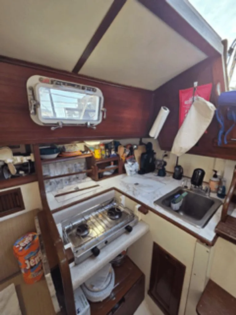 Slide: The Image of Endeavour 32 Sloop 1978 - 8