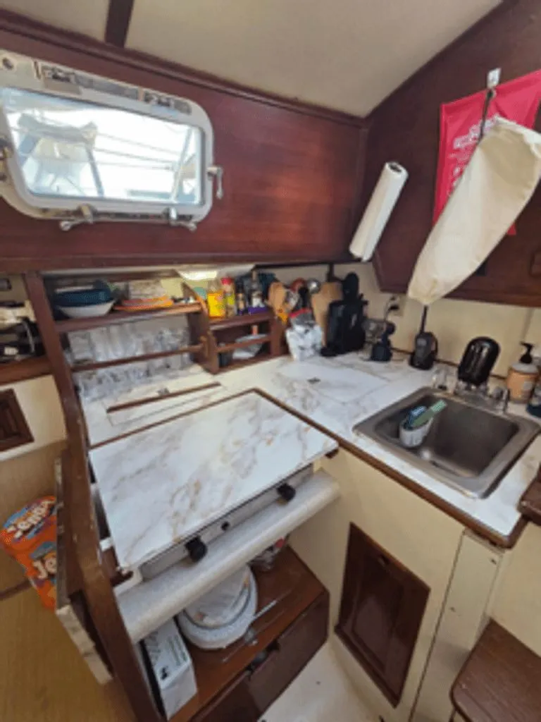 Slide: The Image of Endeavour 32 Sloop 1978 - 9