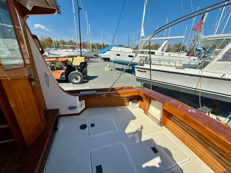 Slide: The Image of Shannon Custom Downeast 36 1993 - 77