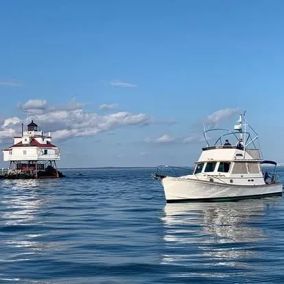 Slide: The Image of Shannon Custom Downeast 36 1993 - 88