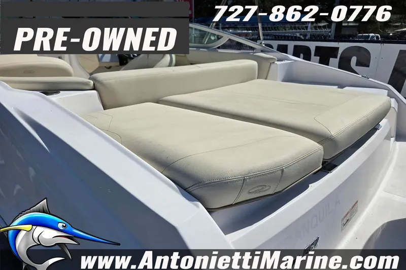 Slide: The Image of Pre-owned 2020 Regal 21 OBX boat with beige seating, contact Antonietti Marine. - 14