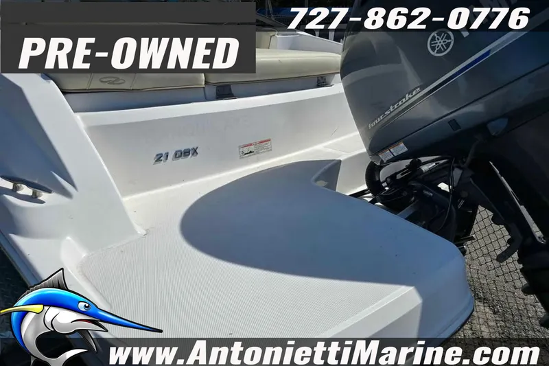 Slide: The Image of Pre-owned 2020 Regal 21 OBX boat with Yamaha outboard motor, available at Antonietti Marine. - 8