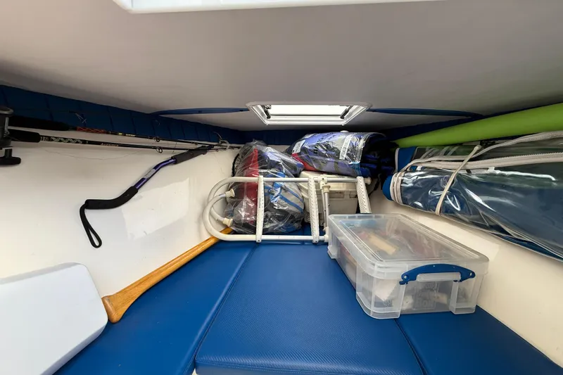 Slide: The Image of Interior storage of 2006 Concept 30 PF Open Fish boat with fishing gear and equipment. - 21