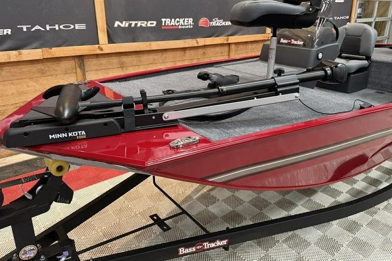 Slide: The Image of 2026 Tracker Bass Tracker Classic XL boat with Minn Kota Edge trolling motor. - 7