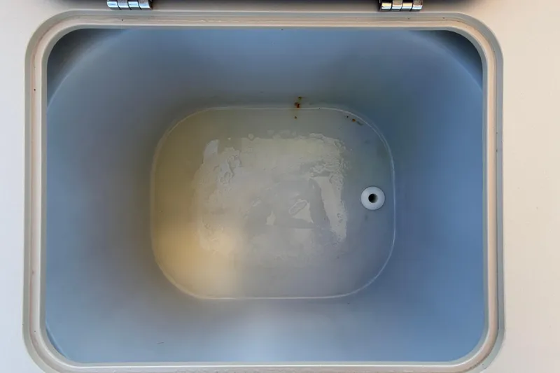 Slide: The Image of Empty storage compartment in 2023 Tahoe Pontoon GT 2385 RF. - 35