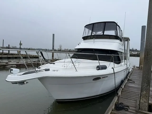 Slide: The Image of Carver Yachts 356 Aft Cabin Motor Yacht 2001 - 1