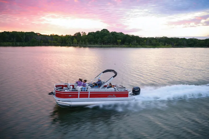The Image of Sun Tracker Fishin' Barge 22 DLX 2026 - 1