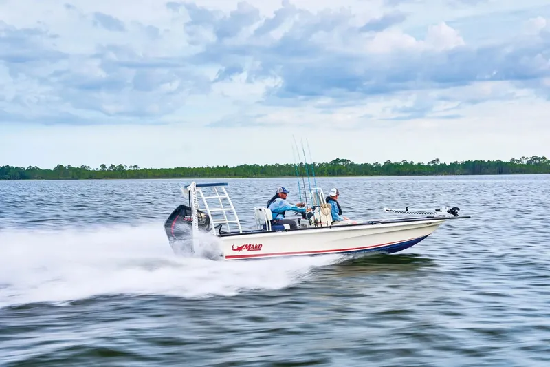 Slide: The Image of Mako 18 Pro Skiff Patriot Edition 2026 - 8