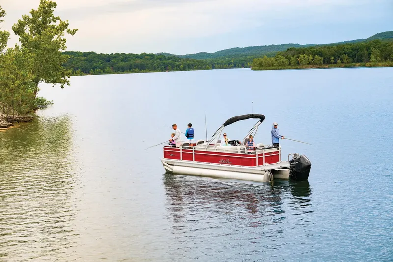 Slide: The Image of Sun Tracker Fishin' Barge 22 XP3 2026 - 7