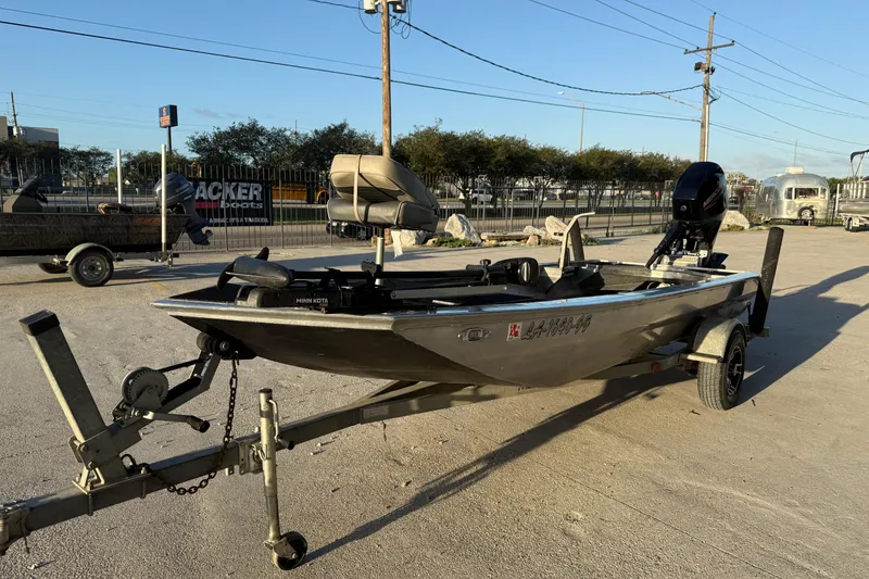 Slide: The Image of 2017 Homemade 1754 boat on trailer in outdoor setting. - 5