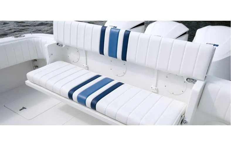 Slide: The Image of Dashboard of a 2015 Intrepid 400 Cuddy with Garmin navigation displays. - 5