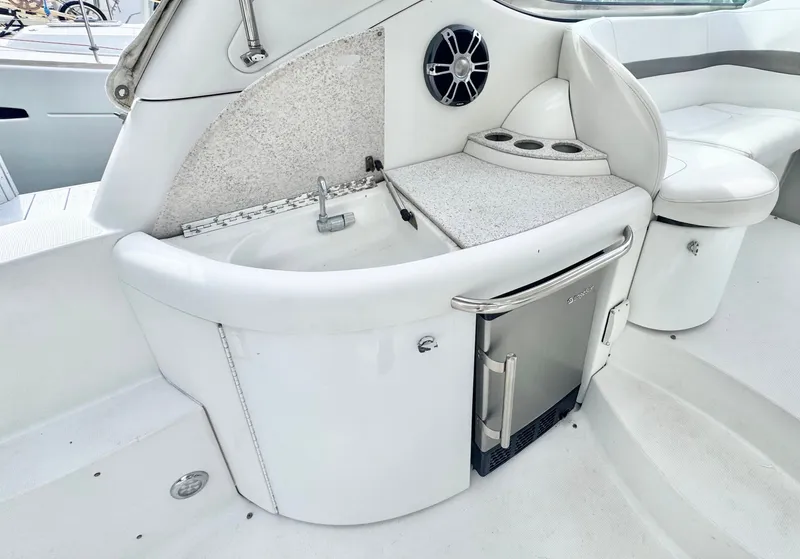 Slide: The Image of 2004 Formula 37 Performance Cruiser with sink and refrigerator. - 12