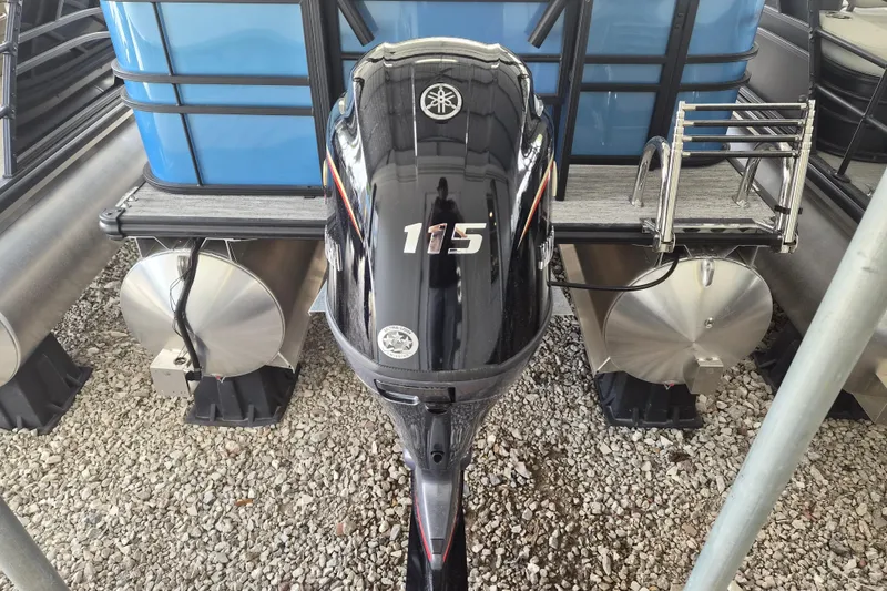 Slide: The Image of 2026 Sylvan Mirage Fish 820 Party Fish with Yamaha 115 outboard motor. - 15