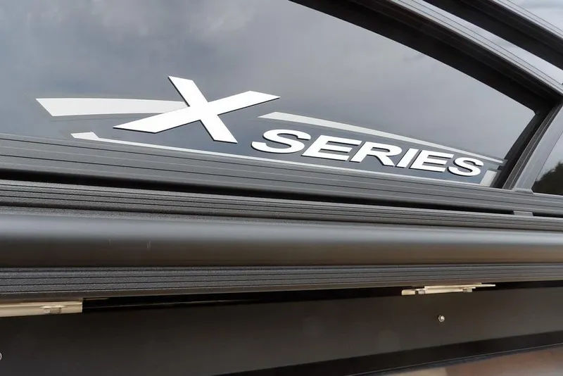 Slide: The Image of 2026 Sylvan X5 CLZ X Series logo on sleek black surface. - 42