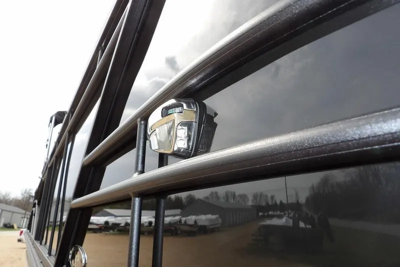 Slide: The Image of Close-up of 2026 Sylvan X5 CLZ exterior detail with reflective surface and sleek design. - 52