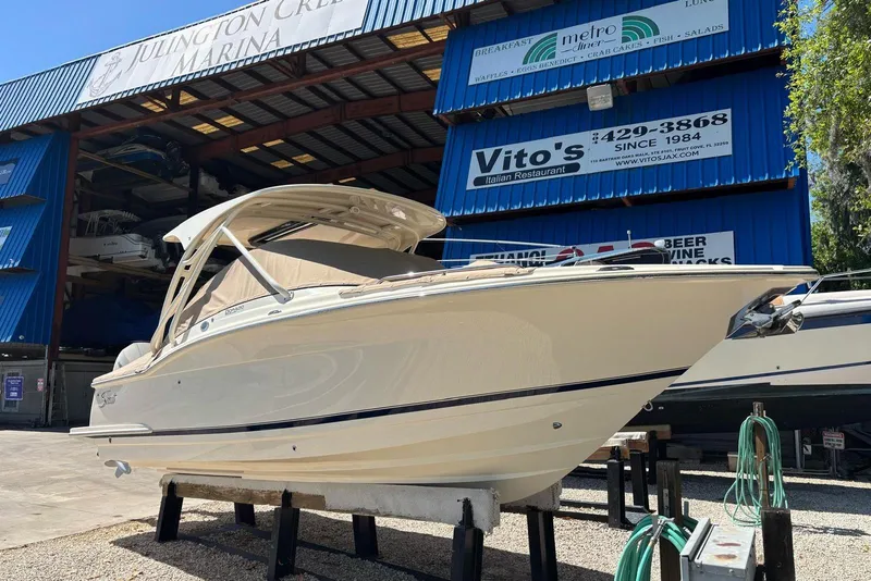 The Image of 2024 Scout 255 Dorado boat displayed at Julington Creek Marina. - 0