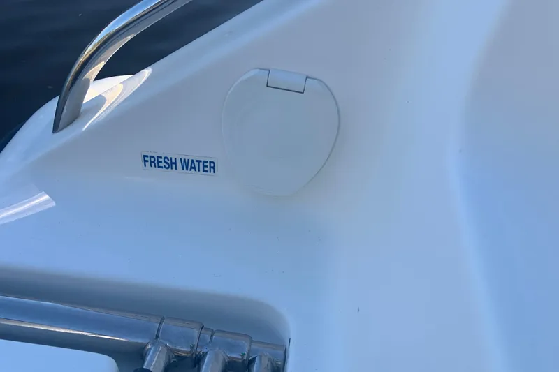 Slide: The Image of 2016 Key West 239 DFS boat fresh water access point. - 20