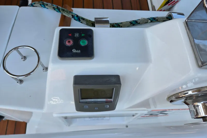 Slide: The Image of Control panel on a 2016 Beneteau Oceanis 55 yacht deck. - 5