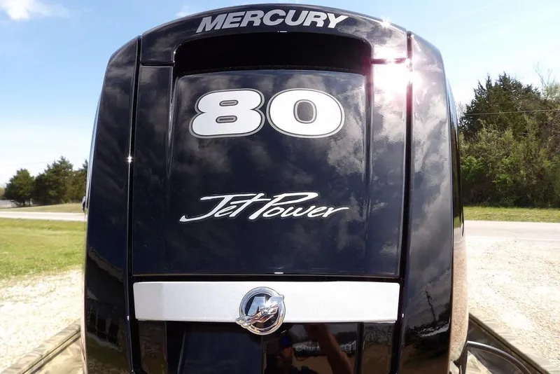 Slide: The Image of Mercury 80 Jet Power engine on 2026 Crestliner 1760 Retriever FCC boat. - 29