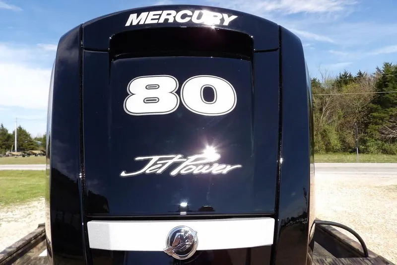 Slide: The Image of Mercury 80 Jet Power engine on 2026 Crestliner 1760 Retriever FCC boat. - 24