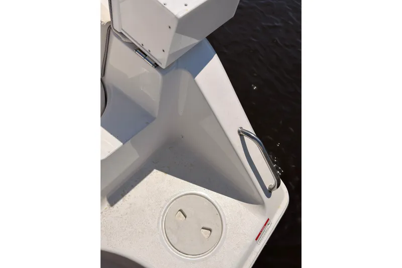 Slide: The Image of Close-up of Sea Hunt Ultra 275 SE boat deck, 2025 model. - 30
