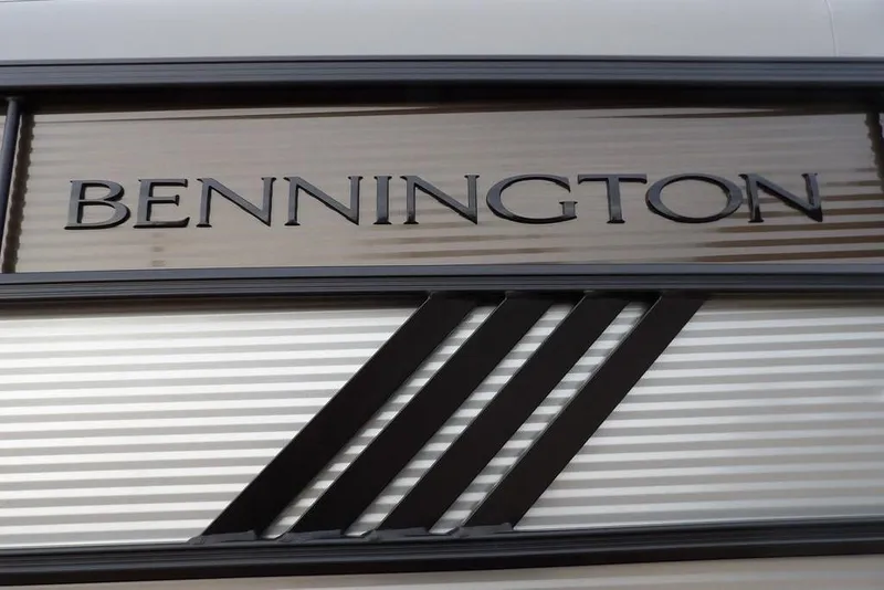 Slide: The Image of Bennington M L-Bench 22 ML 2026 logo on sleek metallic surface. - 46