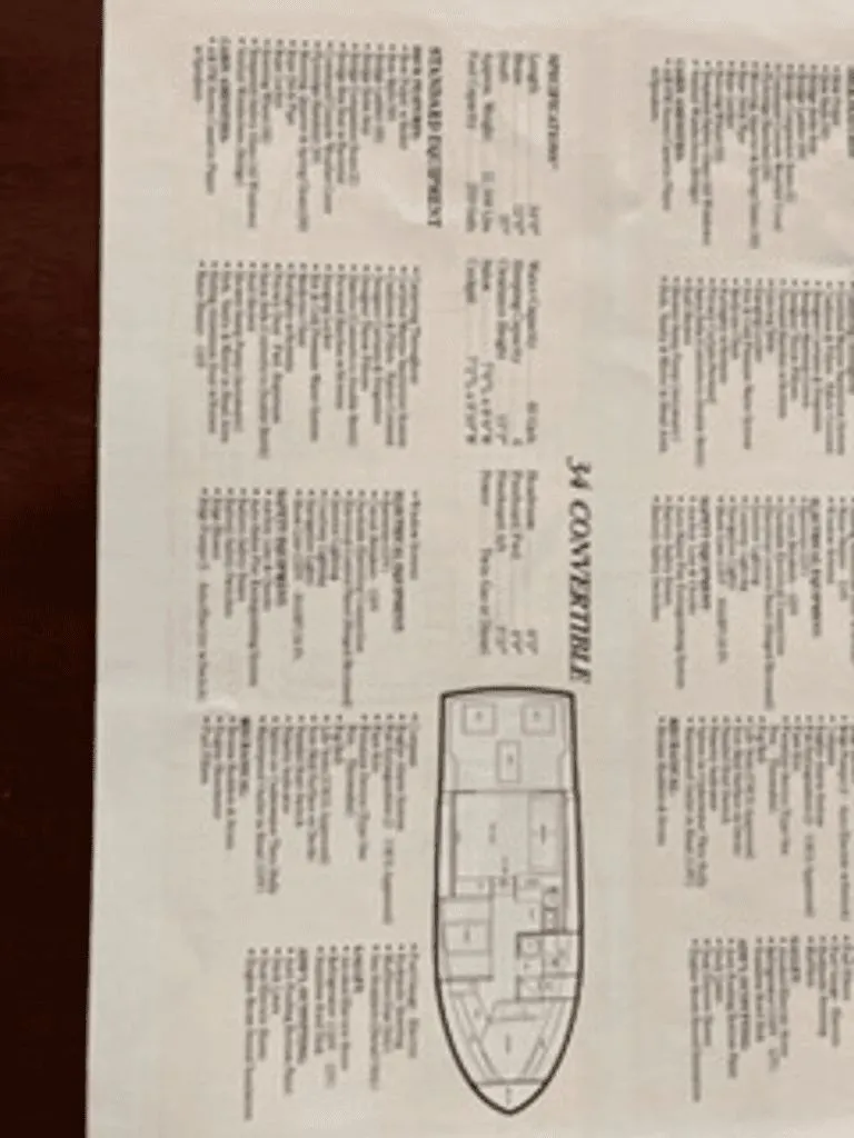 Slide: The Image of Silverton 34 Convertible 1987 - 12