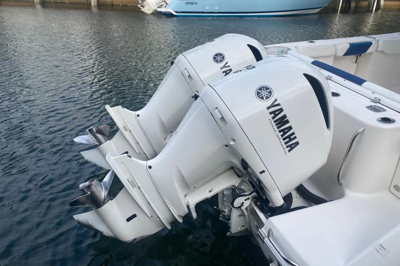 Slide: The Image of Twin Yamaha 300 outboard engines - 2