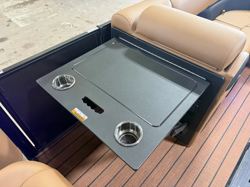 Slide: The Image of Bentley Pontoons Elite 350HP Admiral 253 Quad Lounge Tritoon 2026 - 25