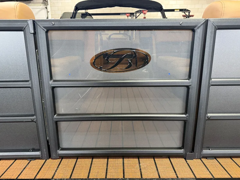 Slide: The Image of Bentley Pontoons Elite 350HP Admiral 253 Quad Lounge Tritoon 2026 - 34