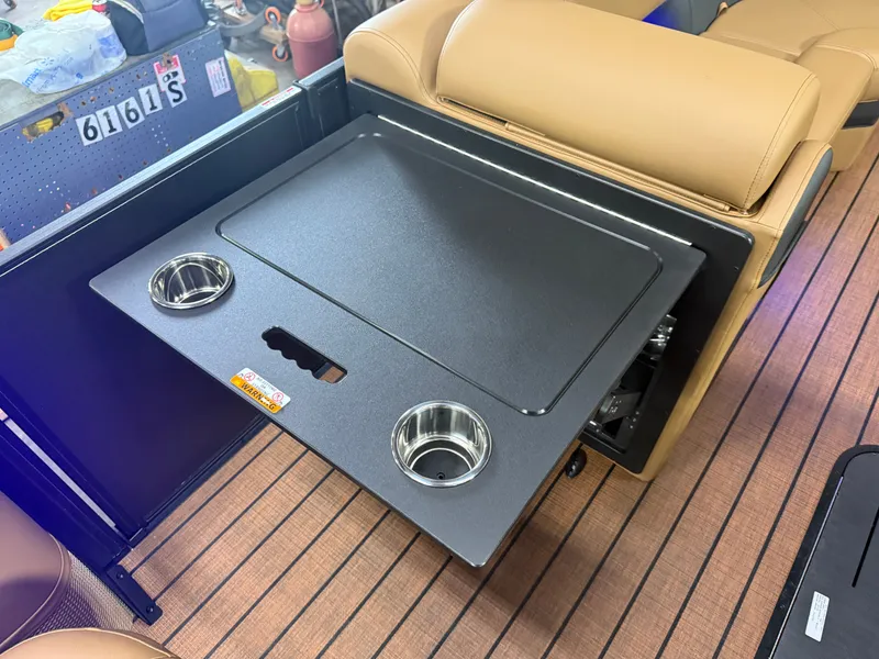 Slide: The Image of Bentley Pontoons Elite 350HP 253 Swingback Tritoon 2026 - 30