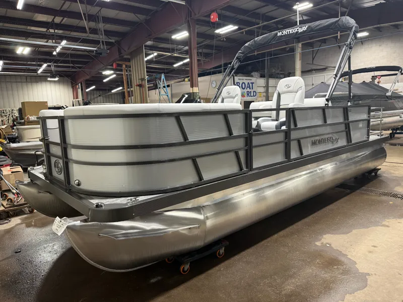 Slide: The Image of Montego Bay 8522 Swingback Premium Deluxe Pontoon & Honda 4-Stroke EFI 2026 - 34