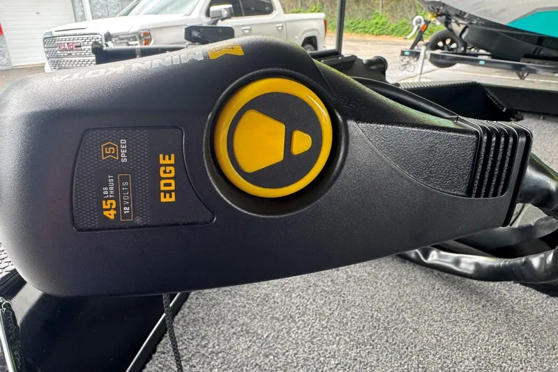 Slide: The Image of Minn Kota Edge trolling motor on 2021 Ranger RT178 boat, 45 lbs thrust, 12 volts. - 22