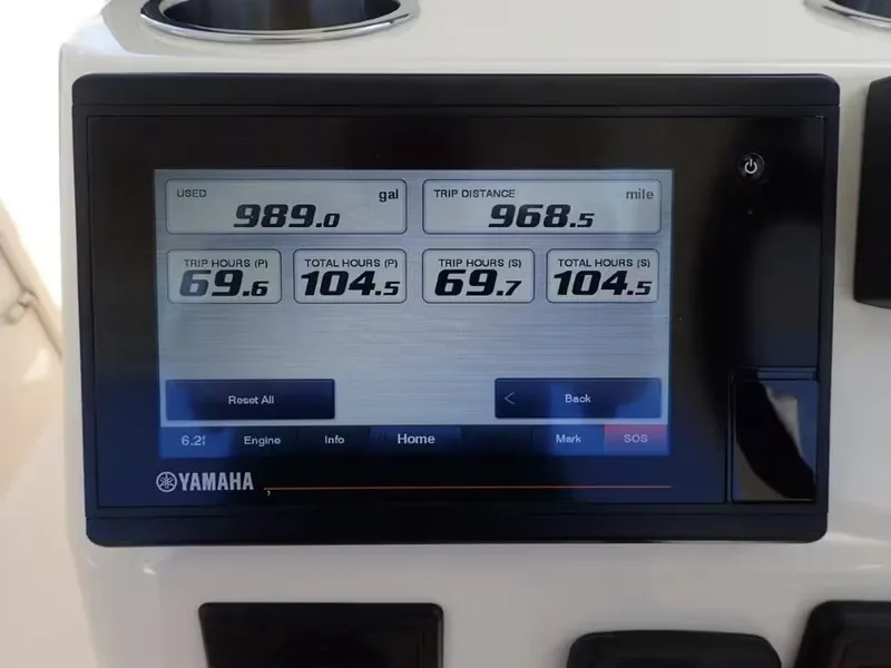 Slide: The Image of Grady-White Freedom 325 2022 - 17