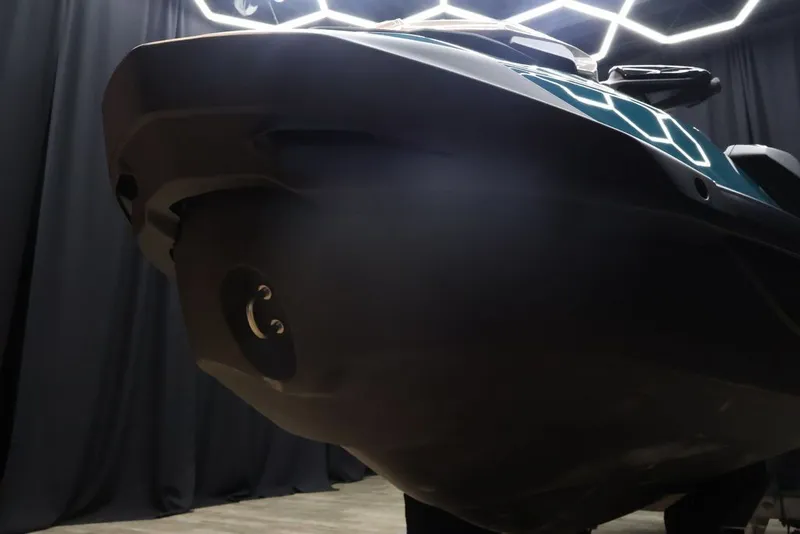 Slide: The Image of 2025 Sea-Doo GTI SE 130 jet ski with sleek design. - 15