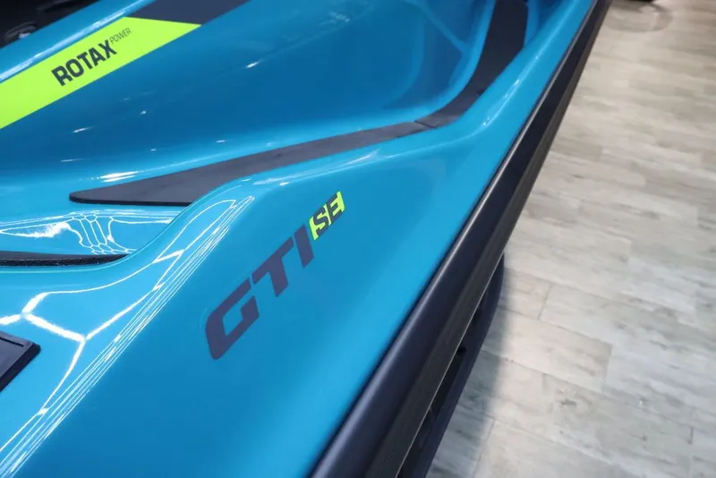 Slide: The Image of Close-up of Sea-Doo GTI SE 130 jet ski, 2025 model. - 8