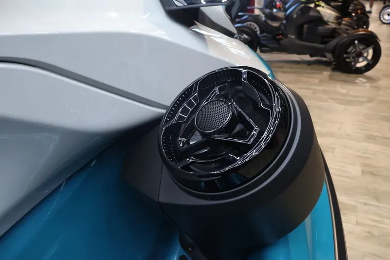 Slide: The Image of 2025 Sea-Doo GTI SE 130 speaker detail view. - 9