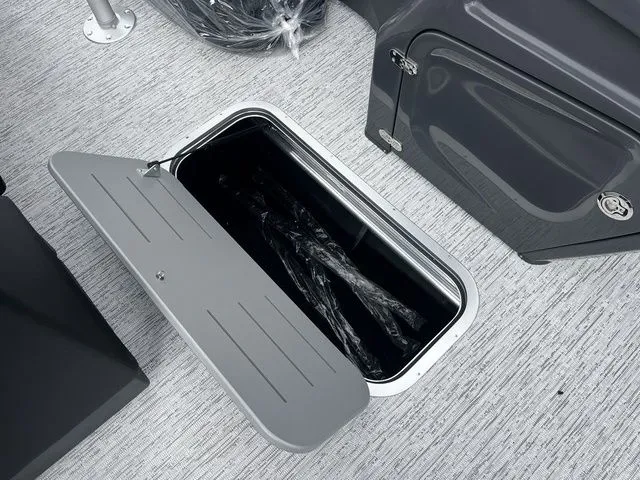 Slide: The Image of Storage compartment in Bennington 23SSB LUXE 2026 boat. - 12