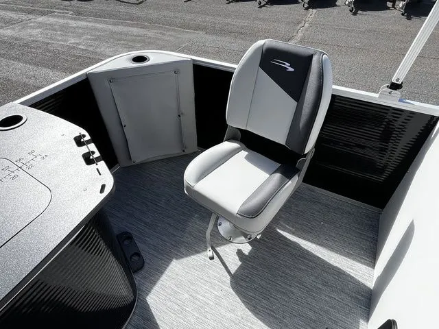 Slide: The Image of Interior of 2026 Bennington 22SFC S-One with seat and console. - 8