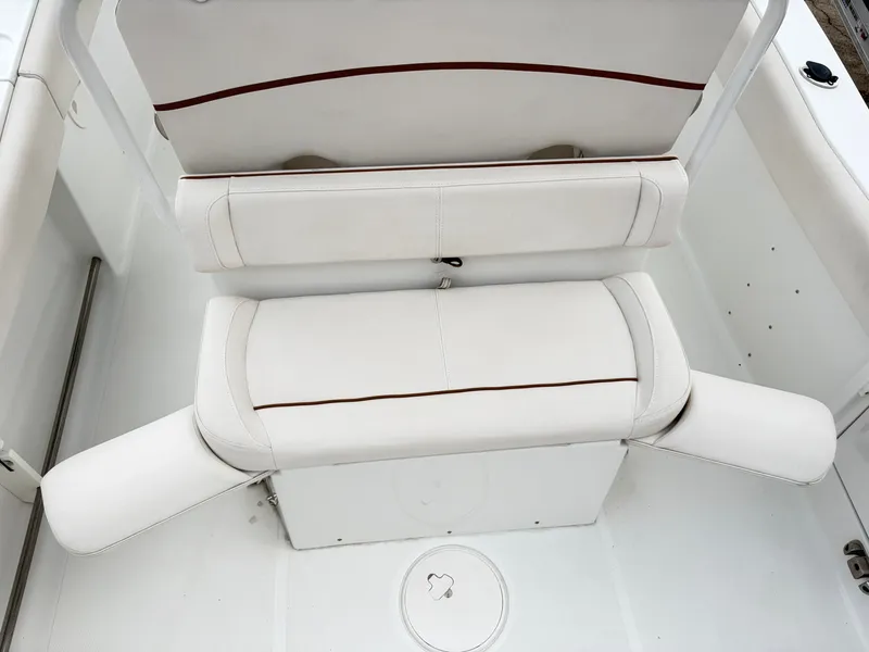 Slide: The Image of Seating area of Sea Hunt Ultra 239 SE boat, 2021 model. - 10