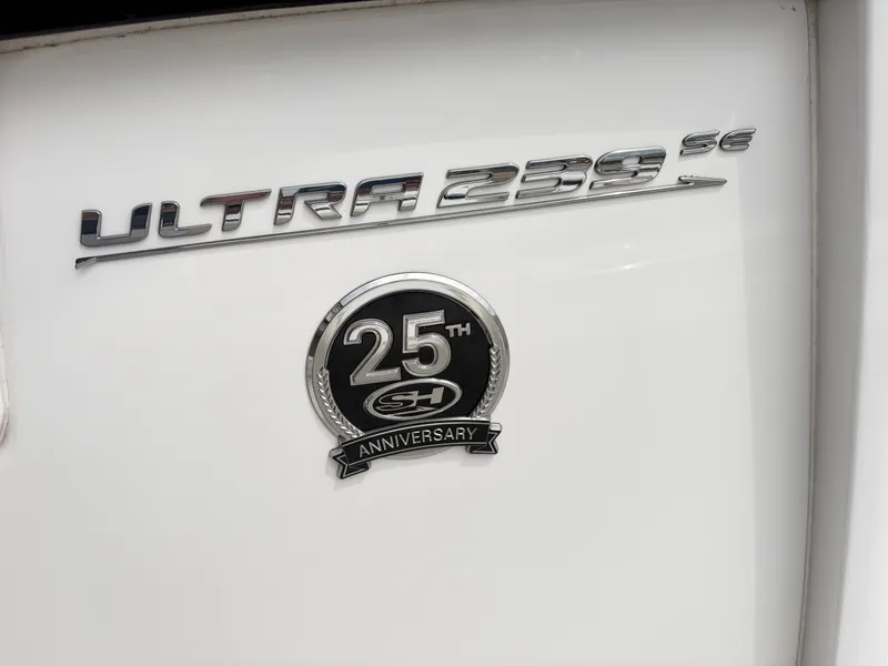 Slide: The Image of Sea Hunt Ultra 239 SE 2021 with 25th anniversary badge. - 18