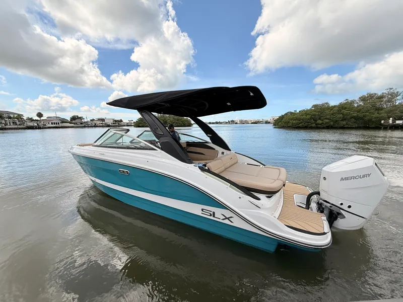 Slide: The Image of Sea Ray SLX 260 Outboard 2027 - 2